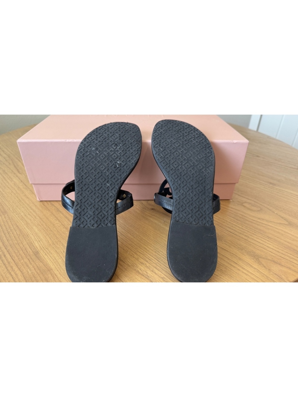 Tory Burch Miller leather logo sandals - Picture 2 of 2